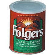 Folgers Decaffeinated Coffee, 26 oz. Can