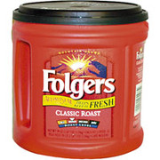 Folgers Regular Coffee, 39 oz. Can