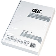 GBC Pre-Punched Binding Paper, White, Ream, 8-1/2" x 11"