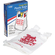Garvey Plastic Shopping Bags, 250/Box