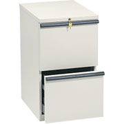 HON 20000 Series, 19 7/8" Deep 2-Drawer Mobile Vertical File, Putty