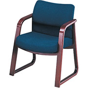 HON 2900 Series Guest Arm Chair, Olefin Blue