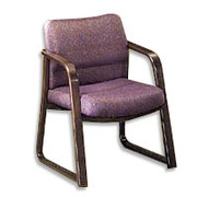 HON 2900 Series Guest Arm Chair, Olefin Dark Gray