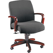HON 2980 Series Mid Back Swivel/Tilt Chair, Dark Gray