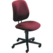 HON 7700 Series Swivel Task Chair, Olefin Upholstery, Burgundy