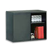 HON Overfile Storage Cabinet for 36" Lateral Files, Black