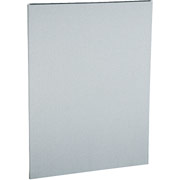 HON Simplicity II Acoustical Panels, Straight Panel, 65"H x 49"W, Gray