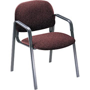 HON Solutions Seating Guest Chair with Arms, Claret Burgundy