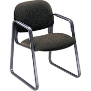 HON Solutions Seating Sled Base Guest Chair, Iron Gray