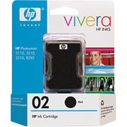 HP 02 (C8721WN) Black Ink Cartridge