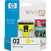 HP 02 (C8773WN) Yellow Ink Cartridge