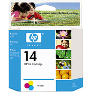 HP 14 (C5010DN) Tricolor Ink Cartridge
