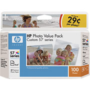 HP 57 (Q7926AN) 100-Sheet Photo Value Pack
