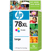 HP 78 (C6578AN) Tricolor Ink Cartridge, Large