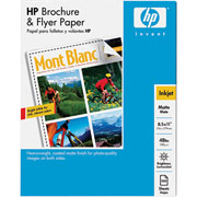 HP Brochure and Flyer Paper, Matte Finish