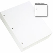 HP Multipurpose Paper, 8 1/2" x 11", 3-HOLE PUNCHED, Ream