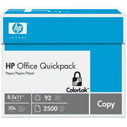 HP Office QuickPack, 8 1/2" x 11", Half Case