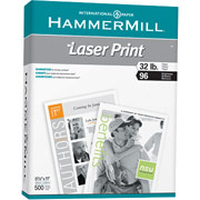 HammerMill Heavyweight Laser Print Paper, 32 lb., 8 1/2" x 11", Ream