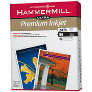 HammerMill Ultra Premium Inkjet Paper, 8 1/2" x 11", Ream