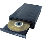 I/O Magic 20X External Double Layer DVD Drive With LightScribe