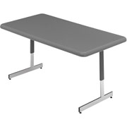 Iceberg Adjustable-Height Utility Table, 2' x 4'