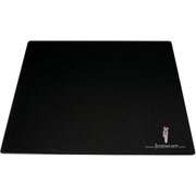 Icemat 2nd Edition Glass Mousepad, Black