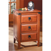 Integra Colony Collection,  3-Drawer Chest, American Cherry Finish