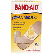 Johnson & Johnson Band-Aid Antibiotic  Bandages