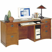 Kathy Ireland Office by Martin California Bungalow Computer Credenza