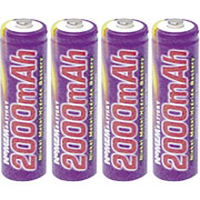 Lenmar PRO 2000mAh AA Rechargeable Batteries (PRO415), 4/Pack