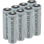 Lenmar PRO 2000mAh AA Rechargeable Batteries (PRO820B), 8/Pack