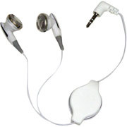Lenmar Ultra-Compact Retractable Earbud Headphones