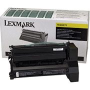 Lexmark 15G041Y Return-Program Yellow Toner Cartridge