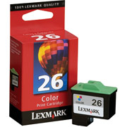 Lexmark 26 (10N0026) Color Ink Cartridge