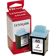 Lexmark 65 (16G0065) Color Ink Cartridge, High Yield