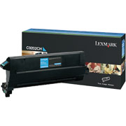 Lexmark C9202CH Cyan Return-Program Toner Cartridge