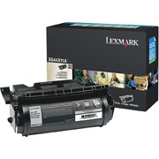 Lexmark X644X11A Return-Program Print Cartridge, Extra High Yield