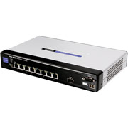 Linksys 8-Port 10/100 Ethernet Switch with WebView and 100BASE-LX Uplink