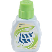 Liquid Paper Stock Color Correction Fluid, Ledger Buff