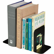 MMF Industries 5" Deluxe Bookends, Black
