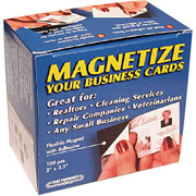 Magnet Source Business Card Magnets, 100/Pack