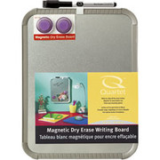 Magnetic Stainless Steel Dry-Erase Board, 14"H x 11"W