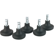Master Caster Bell Glides, Low Profile, 7/16"W with 7/8"H Stem