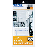 Materials Requisition Book, 4-1/4" x 7-7/8", 2 Part