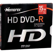 Memorex HD DVD-R, 1/Pack