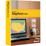 Microsoft MapPoint 2006 with GPS Locator