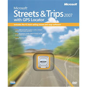 Microsoft Streets & Trips 2007 w/GPS Locator