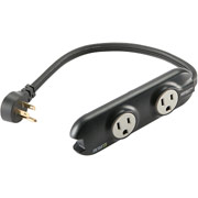 Monster Outlets To Go Power Strip, 4 Outlets, Black