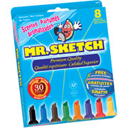 Mr. Sketch Scented Watercolor Markers,  8/Pack
