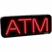 NEWON Horizontal "ATM" Sign
